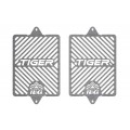 R&G Racing Radiator Guard (Pair, Stainless) for the Triumph Tiger 800 '21-'22